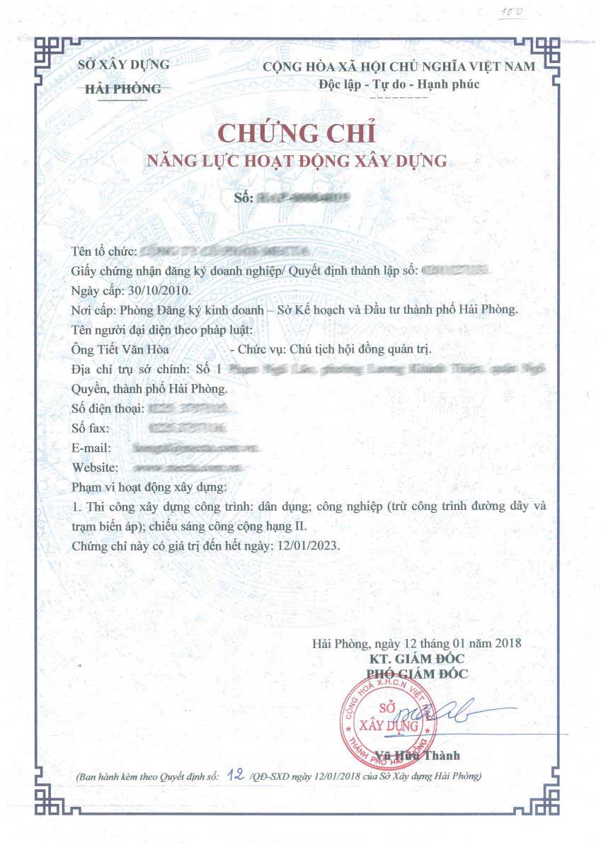 Chứng chỉ xây dựng là gì? Tại sao cần chứng chỉ xây dụng