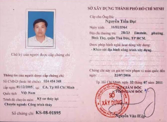 Đào Tạo Chứng Chỉ Khảo Sát Địa Hình Hạng I, II, III Uy Tín