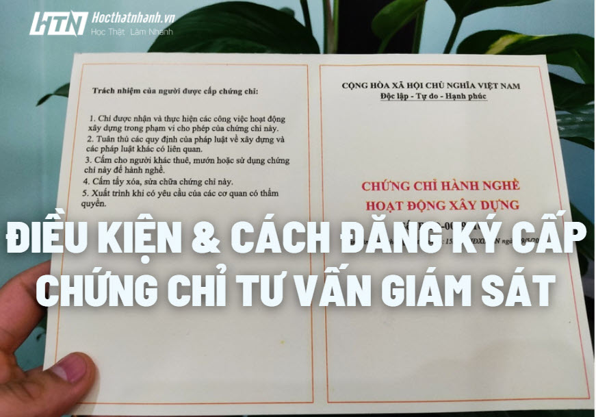 Đào tạo chứng chỉ giám sát công trình công nghiệp