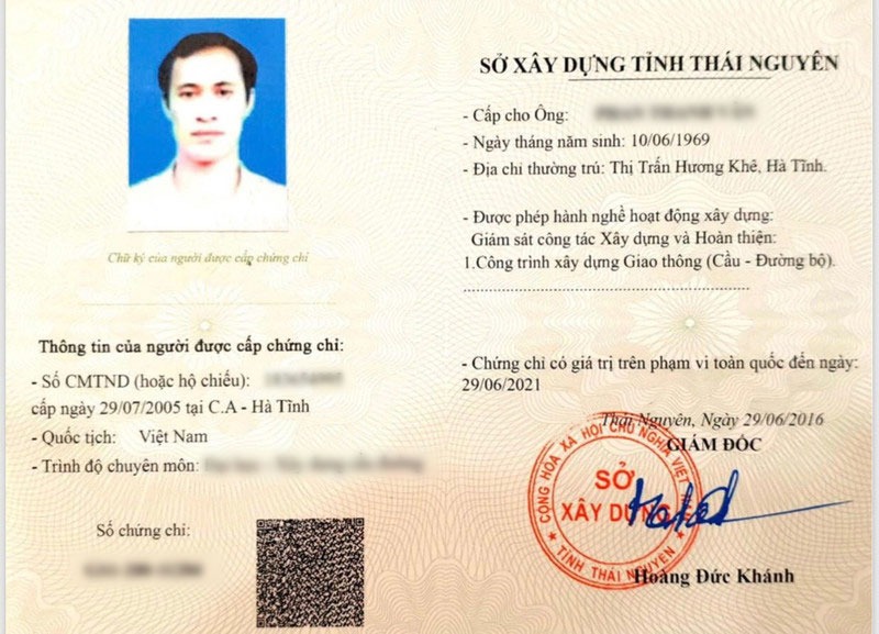 Đào tao chứng chỉ giám sát công trình giao thông hạng 1, 2, 3