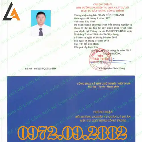 Tư Vấn Hồ Sơ Đào Tạo Và Thi Cấp Chứng Chỉ Giám Đốc Dự Án