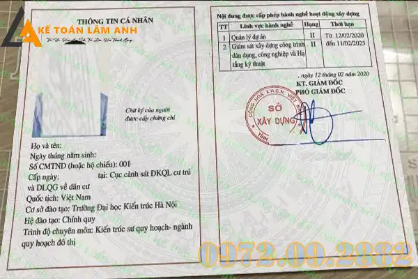 Học chứng chỉ giám sát xây dựng