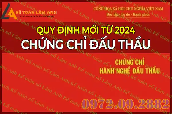 Bắt buộc phải có chứng chỉ hành nghề đấu thầu
