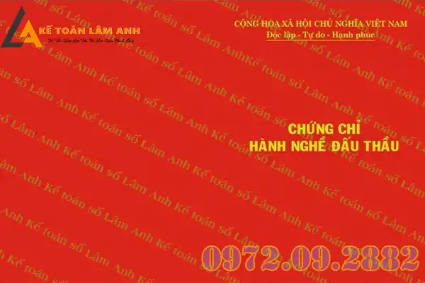 Khóa học chứng chỉ hành nghề đấu thầu