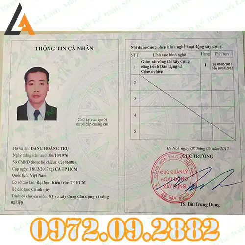 Tư Vấn Đào Tạo Chứng Chỉ Hành Nghề Giám Sát Điện