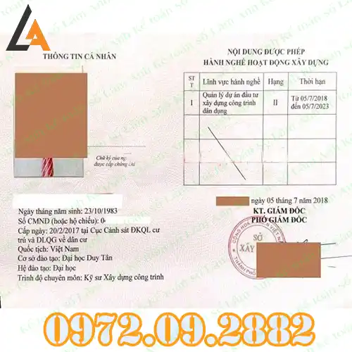 Tư Vấn Hồ Sơ Thi Chứng Chỉ Hành Nghề Quản Lý Dự Án