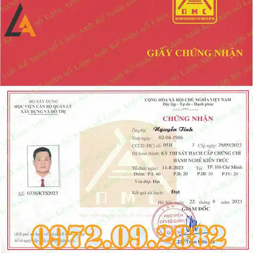 Tư Vấn Chứng Chỉ Hành Nghề Thiết Kế Kiến Trúc Toàn Quốc
