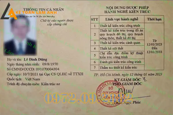 Thi sát hạch chứng chỉ hành nghề kiến trúc sư 2025