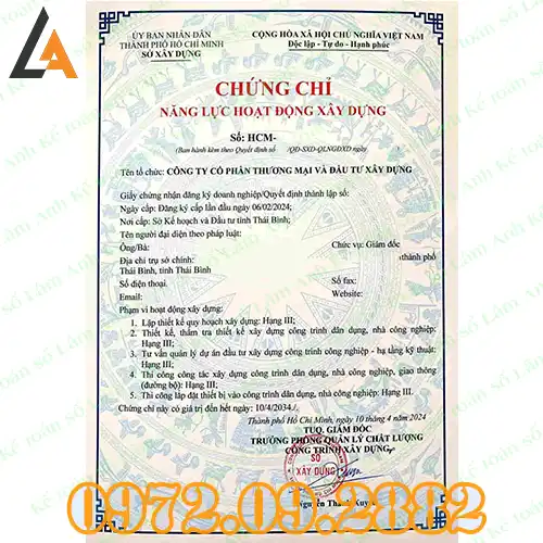 Tư Vấn Hồ Sơ Thi Chứng Chỉ Hành Nghề Thiết Kế Quy Hoạch Xây Dựng