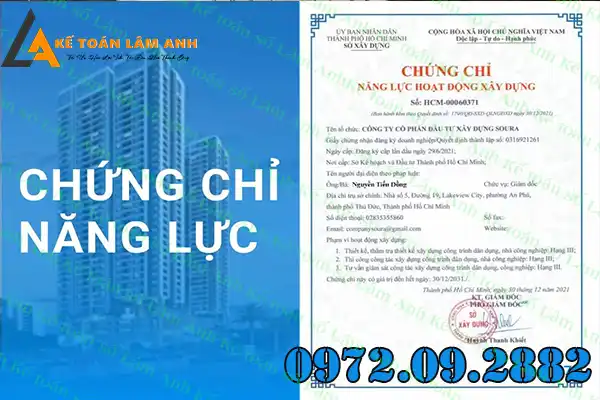 Quy định mới về cấp chứng chỉ năng lực hoạt động xây dựng
