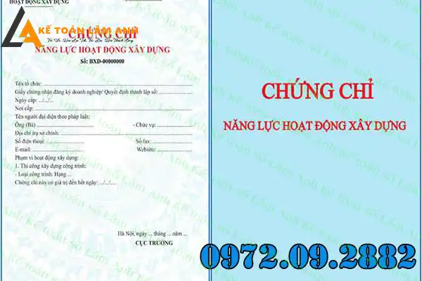 Điều kiện cấp chứng chỉ năng lực hoạt động xây dựng hạng 3