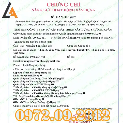 Tư Vấn Hồ Sơ Đào Tạo Cấp Và Thi Chứng Chỉ Năng Lực Nhà Thầu