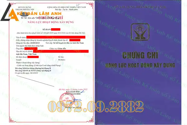 Điều kiện cấp chứng chỉ năng lực hoạt động xây dựng hạng 3