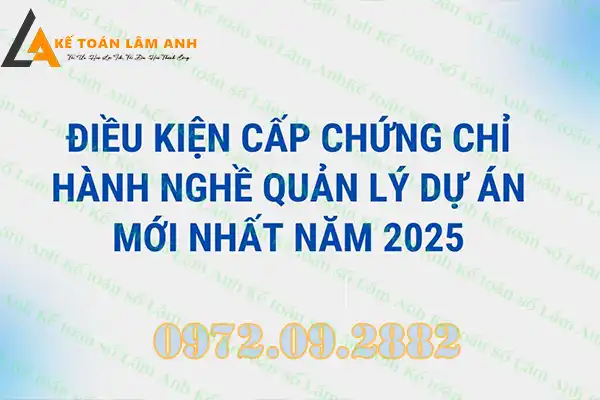 Điều kiện cấp chứng chỉ hành nghề quản lý dự án hạng 2