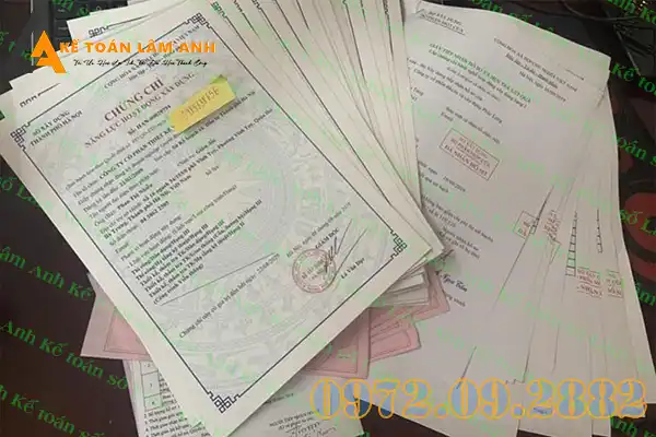 Chứng chỉ năng lực hoạt động xây dựng hạng 1, 2, 3