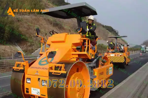 Vận hành máy thi công nền