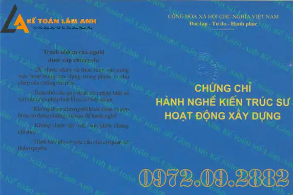 Điều kiện cấp chứng chỉ hành nghề kiến trúc sư