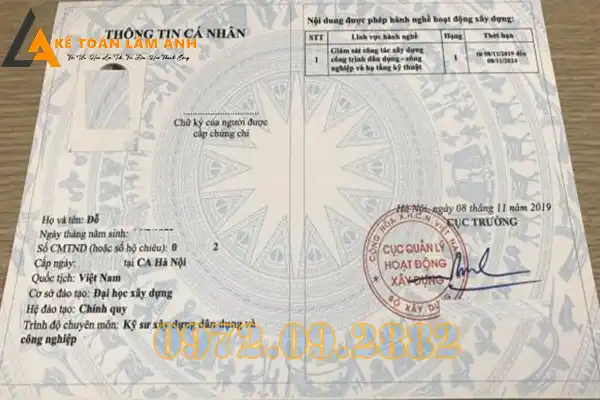 Đào Tạo Chứng Chỉ Xây Dựng Bắc Kạn - Tư Vấn Cấp Chứng Chỉ3