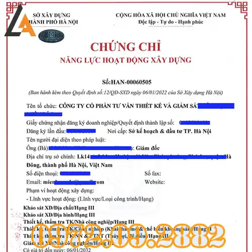 Đào Tạo Chứng Chỉ Xây Dựng Bắc Ninh – Doanh Nghiệp - Cá Nhân