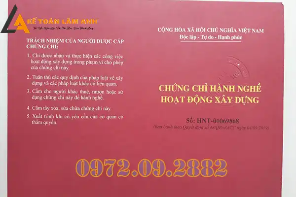 Đào Tạo Chứng Chỉ Xây Dựng Bắc Ninh – Doanh Nghiệp - Cá Nhân2