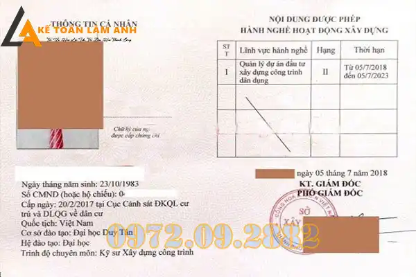 Đào Tạo Chứng Chỉ Xây Dựng Điện Biên – Dịch Vụ Trọn Gói Uy Tín1