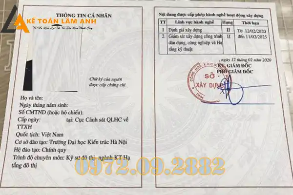 Đào Tạo Chứng Chỉ Xây Dựng Hòa Bình – Dịch Vụ Trọn Gói Uy Tín1