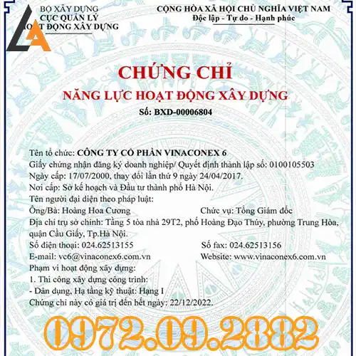 Đào Tạo Chứng Chỉ Xây Dựng Hưng Yên – Dịch Vụ Trọn Gói,