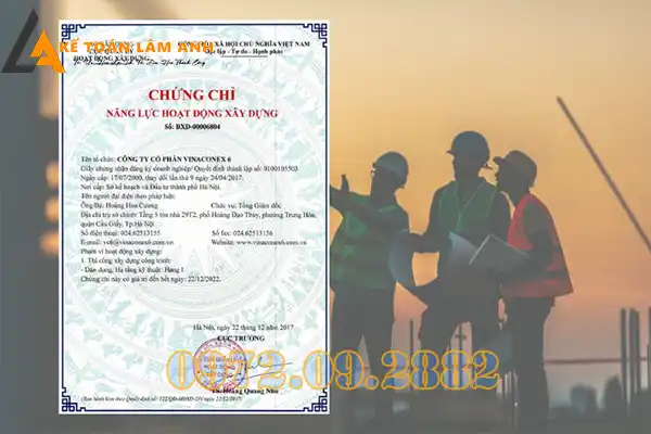 Đào Tạo Chứng Chỉ Xây Dựng Lai Châu – Dịch Vụ Trọn Gói Uy Tín3