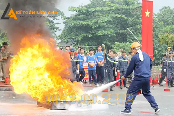 Chứng chỉ bồi dưỡng kiến thức PCCC
