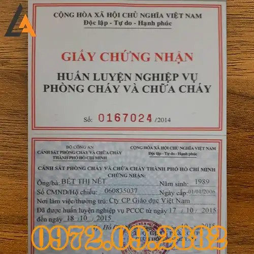 Chứng Chỉ PCCC Là Gì? Học & Cấp Chứng Chỉ PCCC Đúng Quy Định 136