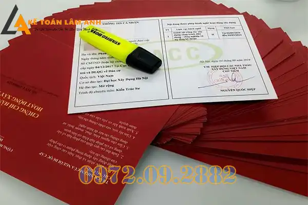 Đào Tạo Chứng Chỉ Xây Dựng Bình Thuận - Hạng ! 2 33