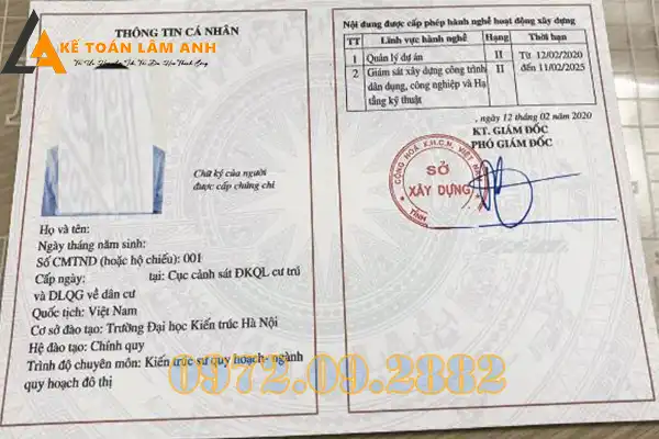 Đào Tạo Chứng Chỉ Xây Dựng Cần Thơ – Dịch Vụ Trọn Gói2