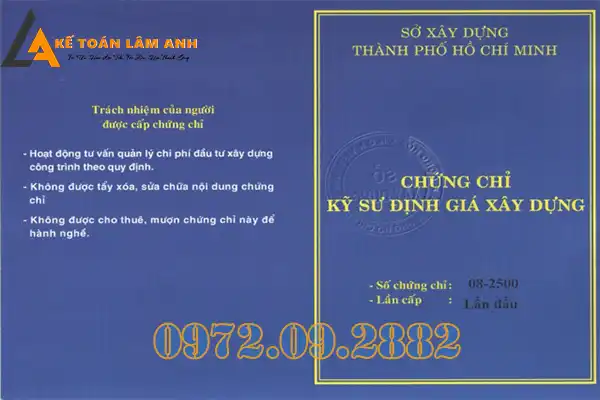 Thi & Cấp Đào Tạo Chứng Chỉ Xây Dựng Quảng Nam Hạng I, II, III2