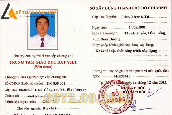 Đào Tạo Chứng Chỉ Xây Dựng Quảng Ngãi – Cấp Nhanh, Hồ Sơ Chuẩn1