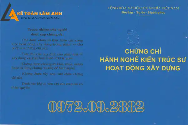 Nộp hồ sơ thi chứng chỉ hành nghề xây dựng hạng 1