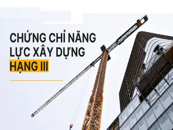 Thi chứng chỉ hành nghề xây dựng hạng 3