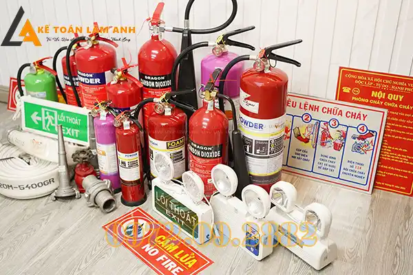 Các dụng cụ phòng cháy chữa cháy tại gia đình

