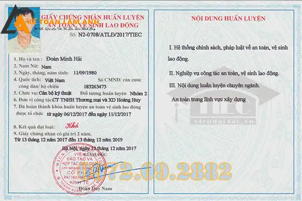 Sự Khác Nhau Giữa Thẻ ATLĐ Và Chứng Chỉ ATLĐ – Hướng Dẫn Chi Tiết2