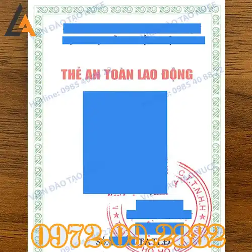 Thẻ An Toàn Lao Động HCM Làm Nhanh Lấy Trong Ngày Giá Rẻ