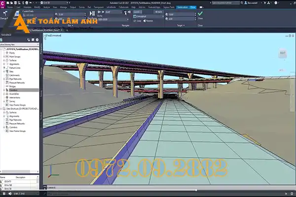 Phần mềm BIM cầu đường
