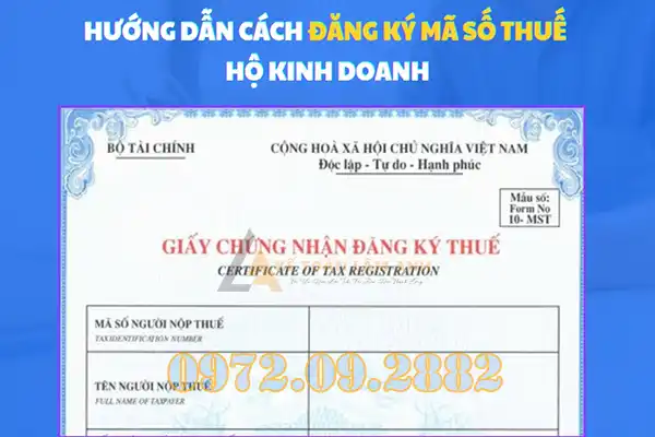 Cách đăng ký giấy phép kinh doanh online
